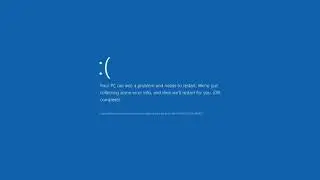Blue screen of death (BSOD) 1 hour
