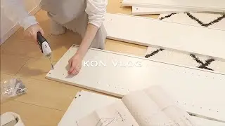 ［IKEA購入品］部屋を可愛くする、収納を増やす［vlog］