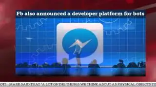 F8: The Facebook developer conference is going on right now