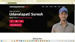 How To Make A Portfolio Website Using HTML CSS JS | Complete Responsive Website Design