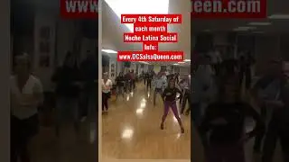 NOCHE LATINA SOCIAL DMV. Salsa/Bachata & more. Every 4th Saturday of each month. JOIN OUR FAMILY!