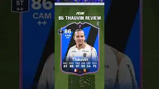 86 Thauvin Review in EA FC 26, he barely misses 😳 #shorts #short #fc26 #eafc26 #thauvin #potm #fifa