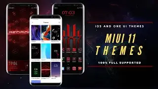 Miui 11 Supported Themes | iOS and One UI Themes for Miui 11 | Best Theme for Miui 11 | Miui 11