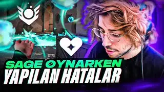 SAGE OYNARKEN YAPILAN HATALAR | ESPORCU TAKTİKLERİ VALORANT