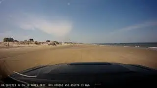 Beach drive from Corolla NC, to Carova, NC and back.