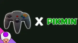 N64 Controller Meets Pikmin | Custom Airbrushed N64 Controller