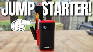 Portable Jump Starter! - GREPRO 3000A Hands On Review