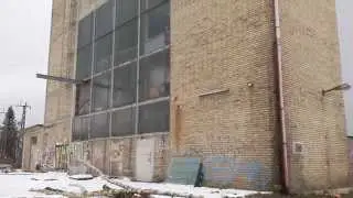 [Lost Place] Fasanengarten Heizkraftwerk Au&szlig;enansicht Februar 2015