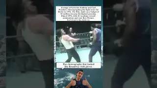 Stallone And Carl Weathers Rehearse Rocky Fight Scene Film Becomes 1976 Highest Grossing