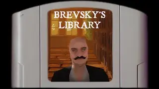 Brevskys Library | New Indie Horror | All Endings | Full Game #horror