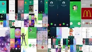 300 Screen Incoming Calls/ Fake Call/ Messenger/ IPhone vs Android