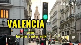 ASMR WALK.Valencia historic center #asmr #asmrvideo #spain