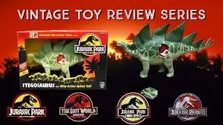 Jurassic Park series 1 Stegosaurus review! Vintage toy review series!