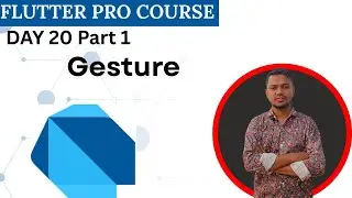 Dart Gesture Detector Tutorial in Bangla | Flutter Gesture Detection for Beginners