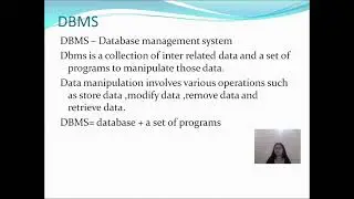 Introduction of DBMS / IBPS MAINS/ SBI