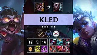 Kled Mid vs Ekko - KR Diamond Patch 25.12