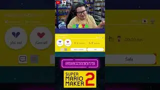 😲 Nivel de PRECISION EXTREMA 😲 #nintendo #supermariomaker2 #shorts #proplayer #precision #mario