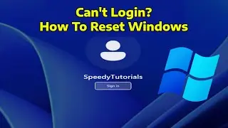 How To Reset Windows 11 When Can't Sign in