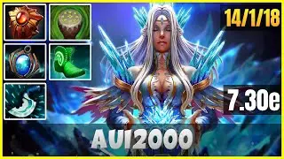 Aui2000 | Crystal Maiden | Dota 2 Full Matche | 7.30e | Dota 2 Learn Gameplay