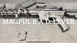 Magpul B.A.D. Lever Install