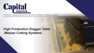 Slag Removal using a SLAGGER from Messer Cutting Systems