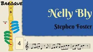 Nelly Bly | Baroque Soprano Recorder Tutorial by Notes to Play