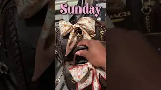 ОБЗОР COACH MINI И LARGE BRAIDED ROWAN &mdash; КАК Я НОСИЛА ОБЕ НА ВЫХОДНЫЕ