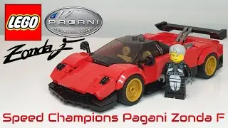 Lego Speed Champions Pagani Zonda F MOC: Total Revamp for Accurate Proportions!