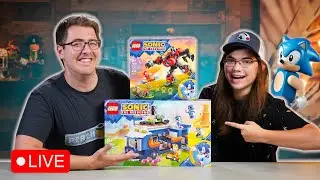 🔴 Building LEGO Sonic sets with Brickspiration! (LIVE)