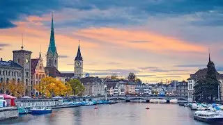 Virtual Zurich Urban Drive: Langstrasse (8004) to Bertastrasse 61-57 (8003)City Tour
