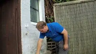 A simple job got much bigger, impromptu shed makeover