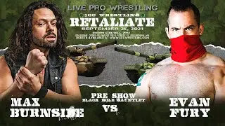 Black Hole Gauntlet: Evan Fury vs Max Burnside | 5CC Wrestling