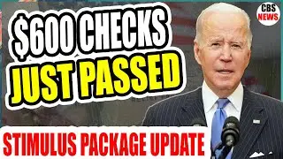 🔴 $600 CHECKS ! JUST PASSED ! STIMULUS PACKAGE UPDATE | MAR 8