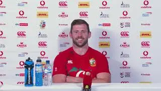 Adam Beard and Elliot Daly press conference - Lions tour