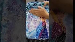 Reversible Sequin PRINCESS ANA Primary School Bag