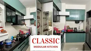 Beautiful kitchen design  | tandem trolley, Kitchen |   tandem drawer | 