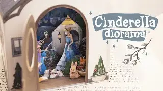 DIY Miniature Diorama Fairy tale Cinderella (canon papercraft)