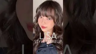 How to make your makeup look like Lisa from Blackpink! #makeup #lisamanoban #blackpink #makeup