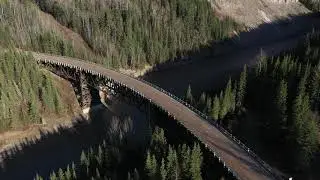 Kiskatinaw Bridge - Old Alaska Highway - British Columbia