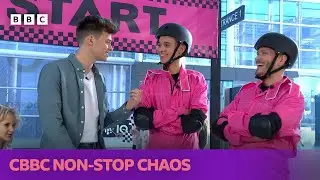 EMMERDALE stars go head to head in Scooting Stars | Saturday Mash-Up! | CBBC