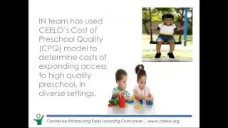 CEELO Webinar - Costs of Preschool Quality Tool (July 2019)