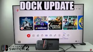 How To Update Nintendo Switch 2 Dock.