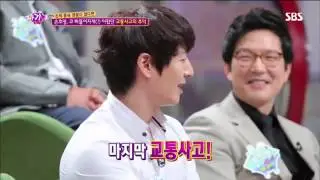손호영, 교통사고로 코 뭉개졌다