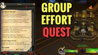 Group Effort Quest (WoW TWW)