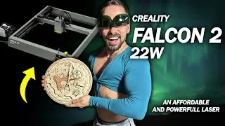 We have a laser now ! Creality Falcon2 first impression