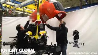 Knight Global Servo System Tractor Hood Lift and Install Assist