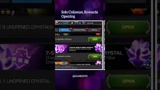 Открытие наград за одиночное прохождение Колизея в MCOC #mcoc #gameplay #shorts