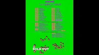 Amin&eacute; - Campfire ( Live Performance Febuary 10th 2019 Melkweg Amsterdam, Netherlands )