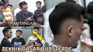 TUTORIAL TAKNIK DASAR BURSTFADE STEP BY STEP_how to do a burst fade for beginners