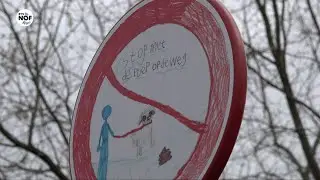 Verbodsborden moeten hondenpoep bij De Wingerd weren
